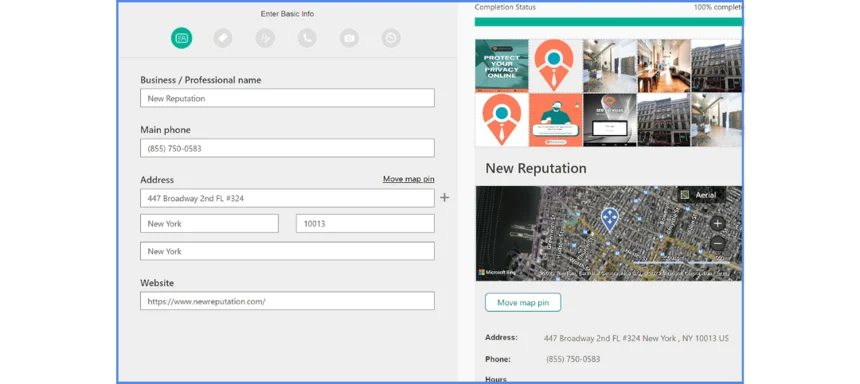 Bing Places setup 2