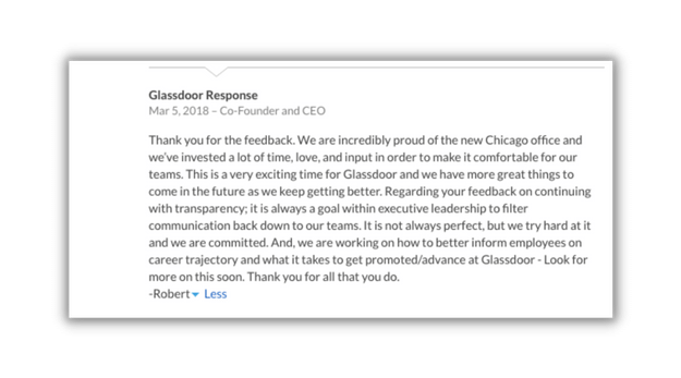 How to Respond to a Negative Glassdoor Reviews
