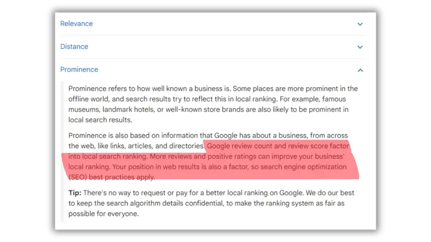 do google reviews matter