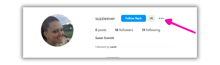 how to find the owner of a fake instagram profile