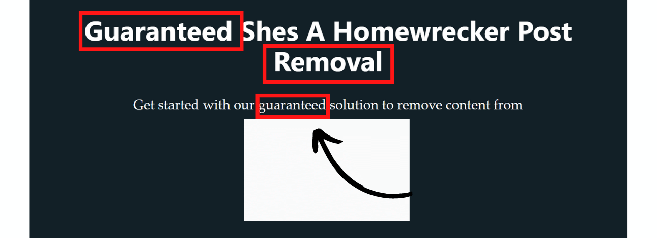 Guaranteed Removals