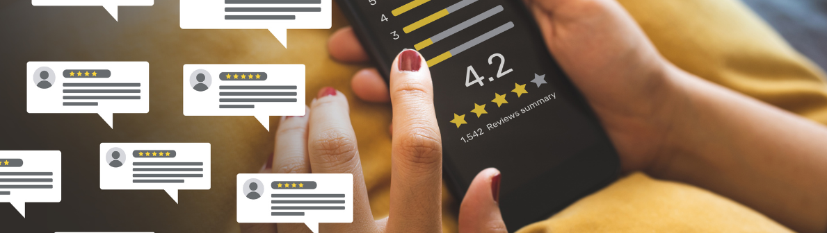 online reviews stats