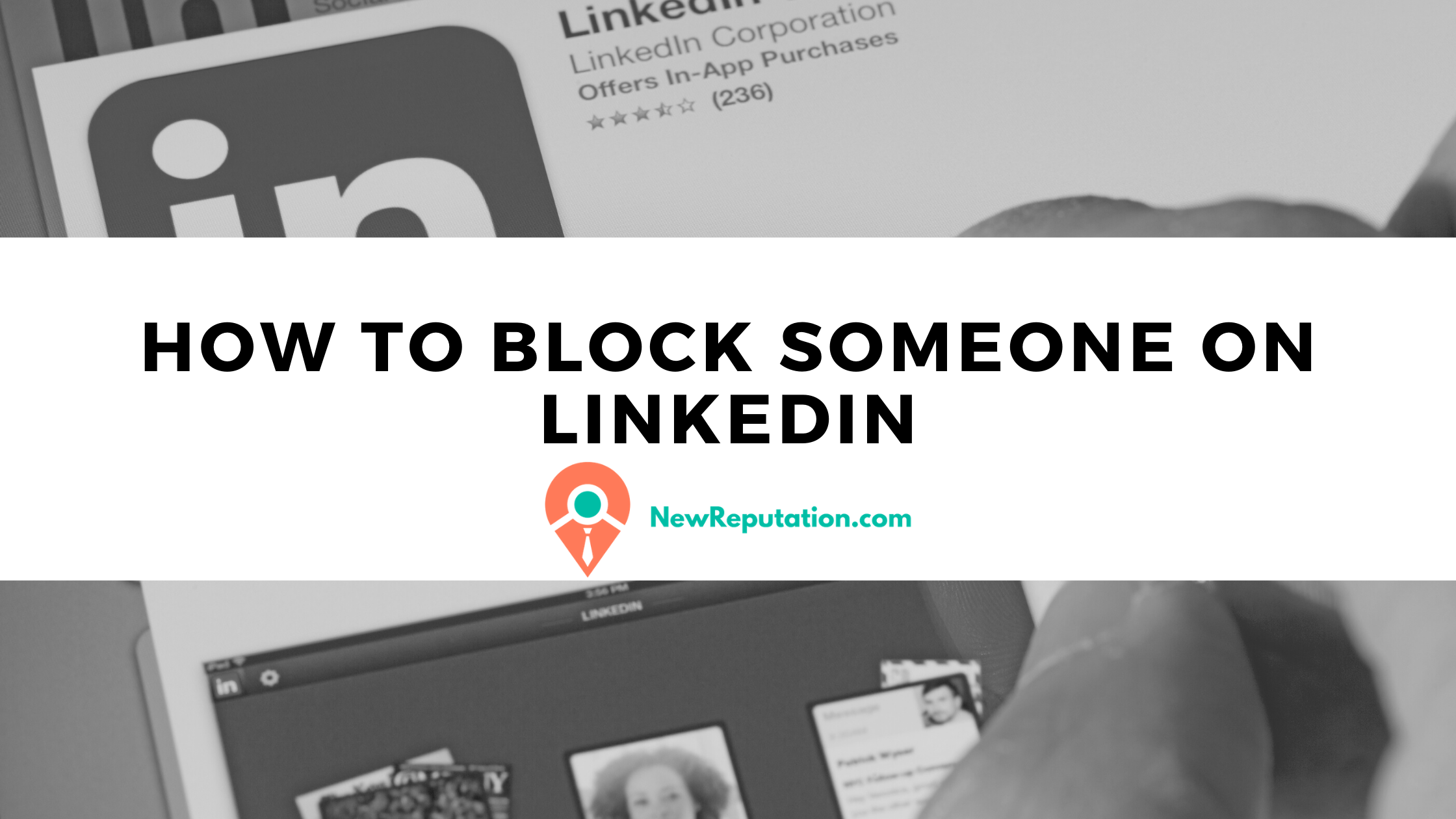 how to block someone on LinkedIn
