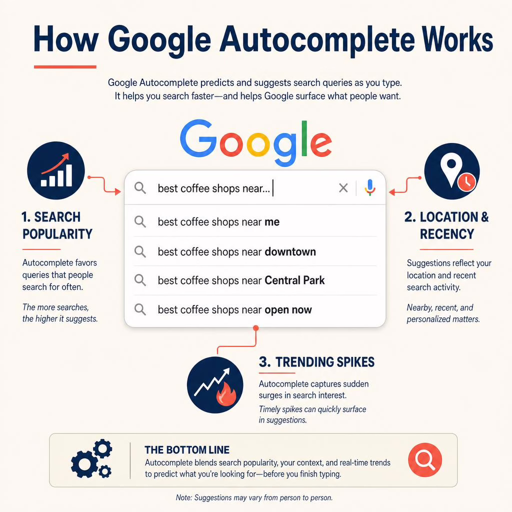 How Google Autocomplete works: the mechanics behind search predictions