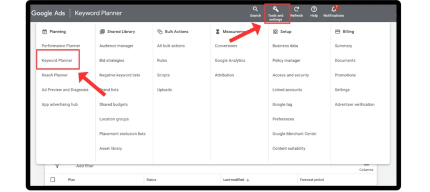 Step 1 Keyword research for local SEO