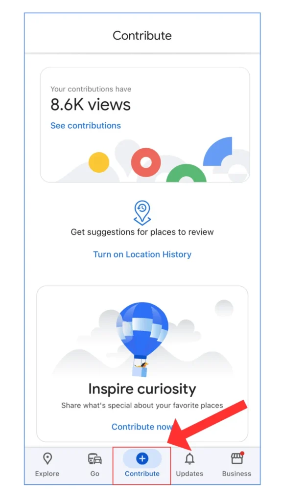 find my google reviews on mobile