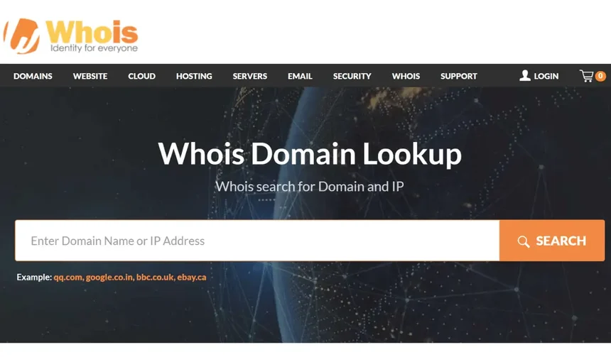 find the owner of a website