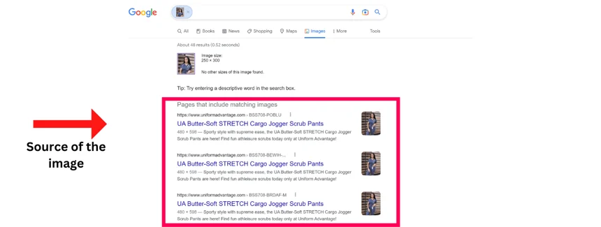 how to find the original image image