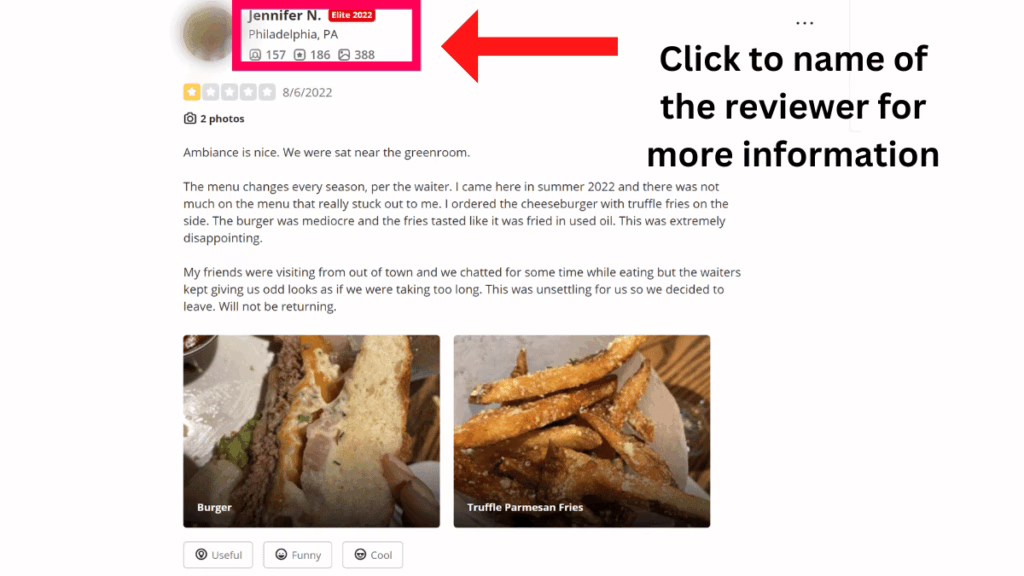 how to spot fake yelp review