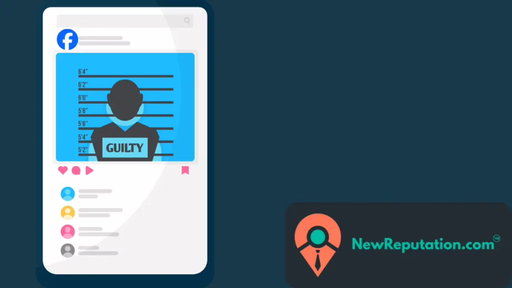 is it illegal to post someone's criminal record on facebook