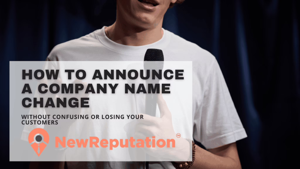 How to Announce a Company Name Change