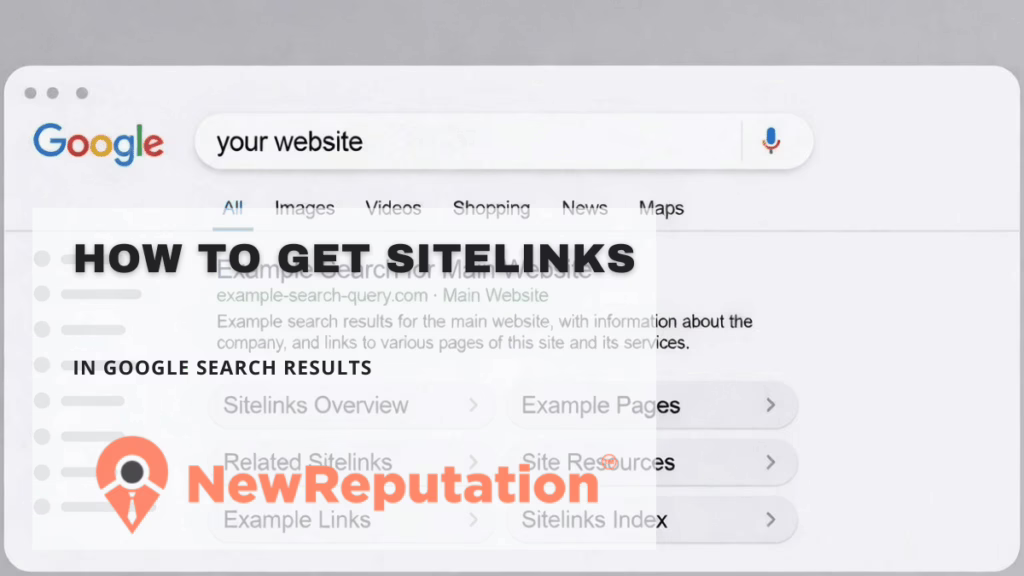 How to Get Sitelinks in Google Search Results