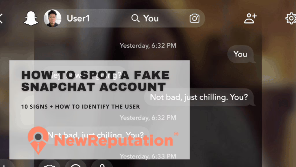 How to Spot a Fake Snapchat Account