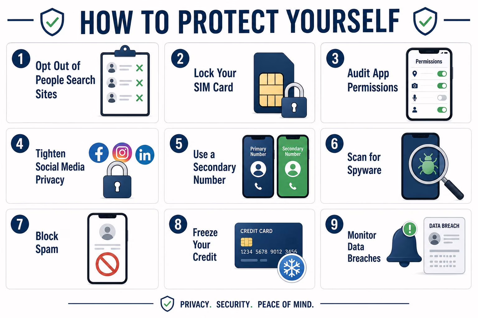 How to protect yourself from phone number address lookup