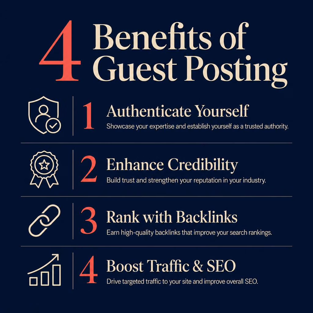 Four core benefits of digital PR for link building and brand authority