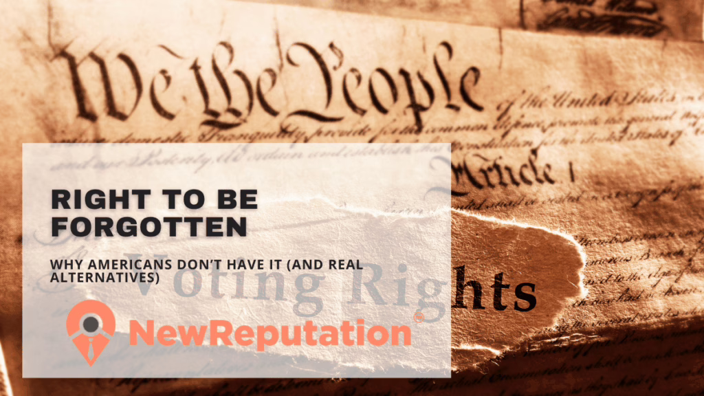 Right to Be Forgotten